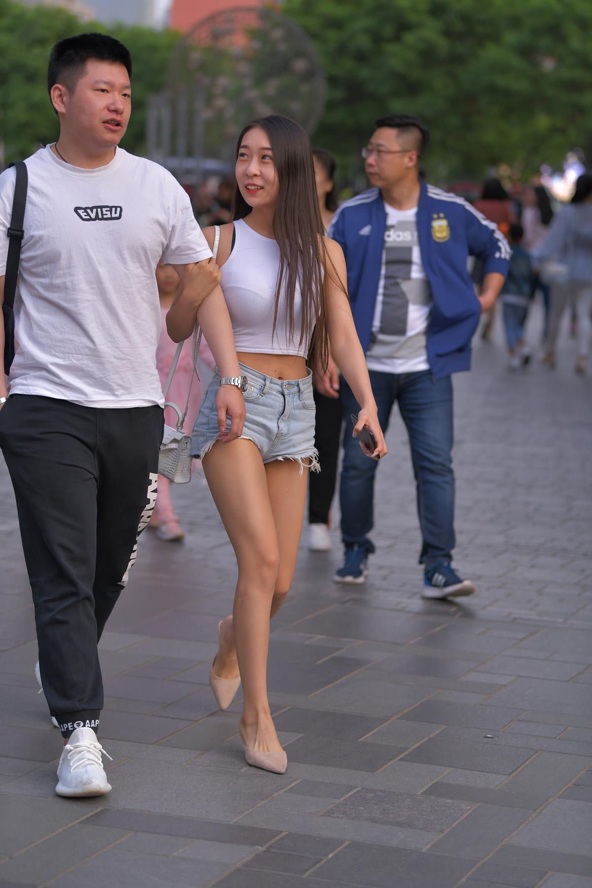 精选街拍作品 NO.5559 姓感牛仔短裤[22P/22MB]插图3