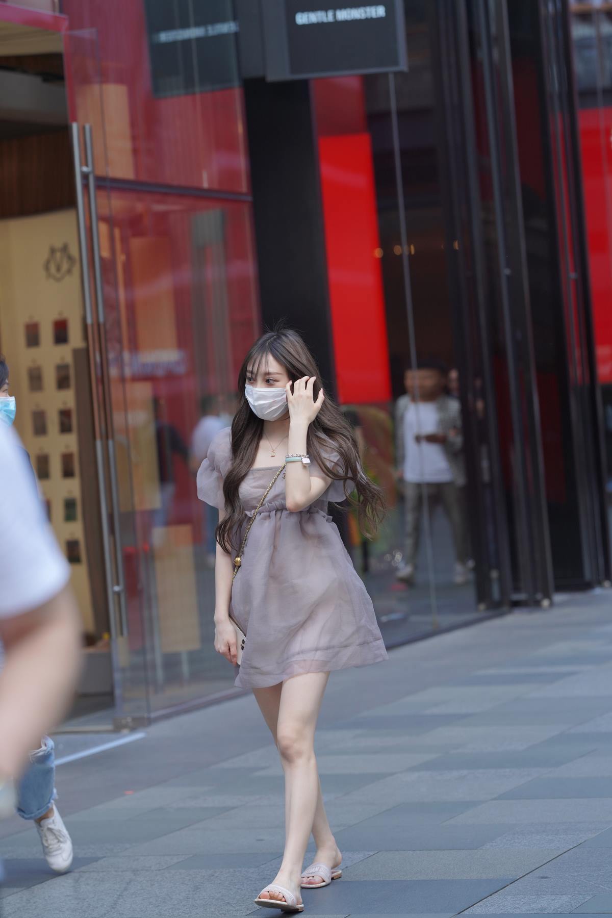 精选街拍作品 NO.5603 甜美纱裙[42P/97MB]插图