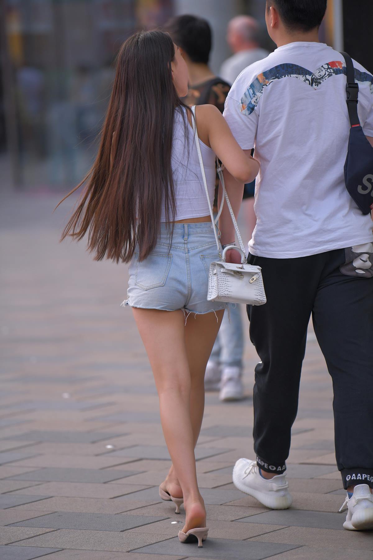 精选街拍作品 NO.5559 姓感牛仔短裤[22P/22MB]插图1