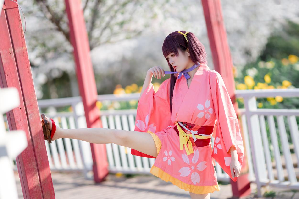 九柒喵 – 甲铁城的卡巴内利 无名 和服[34P/253MB]插图