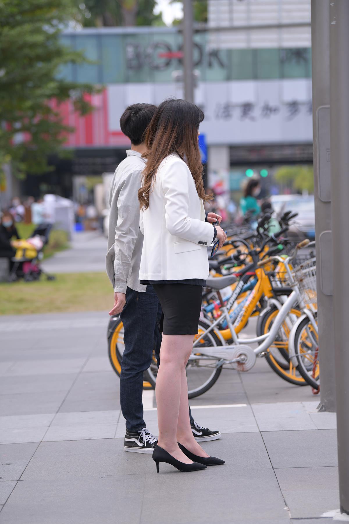 精选街拍作品 NO.5565 黑白搭配OL[62P/98MB]插图1