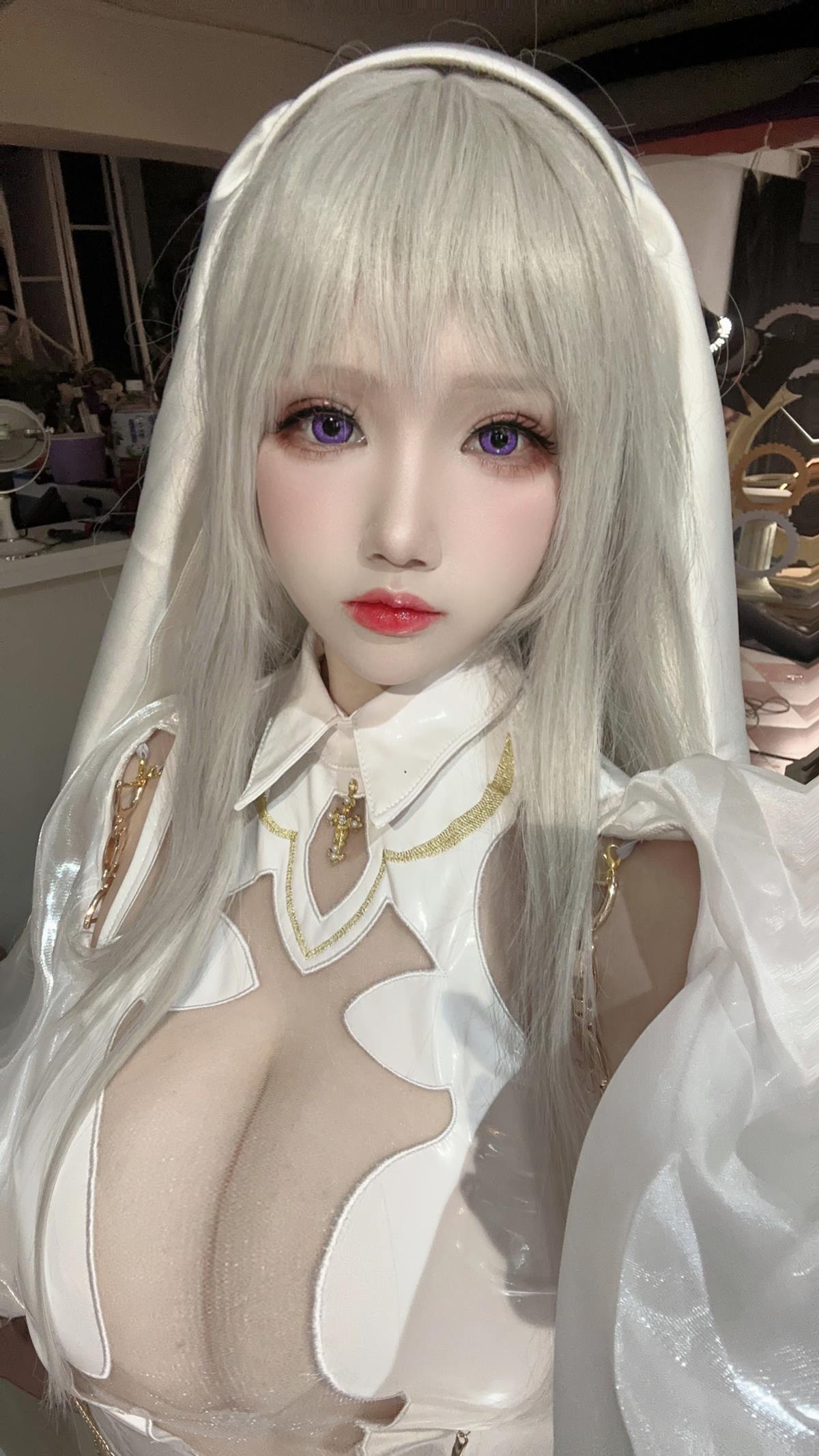 雪晴Astra – 圣天使修女[58P/2V/1.64GB]插图