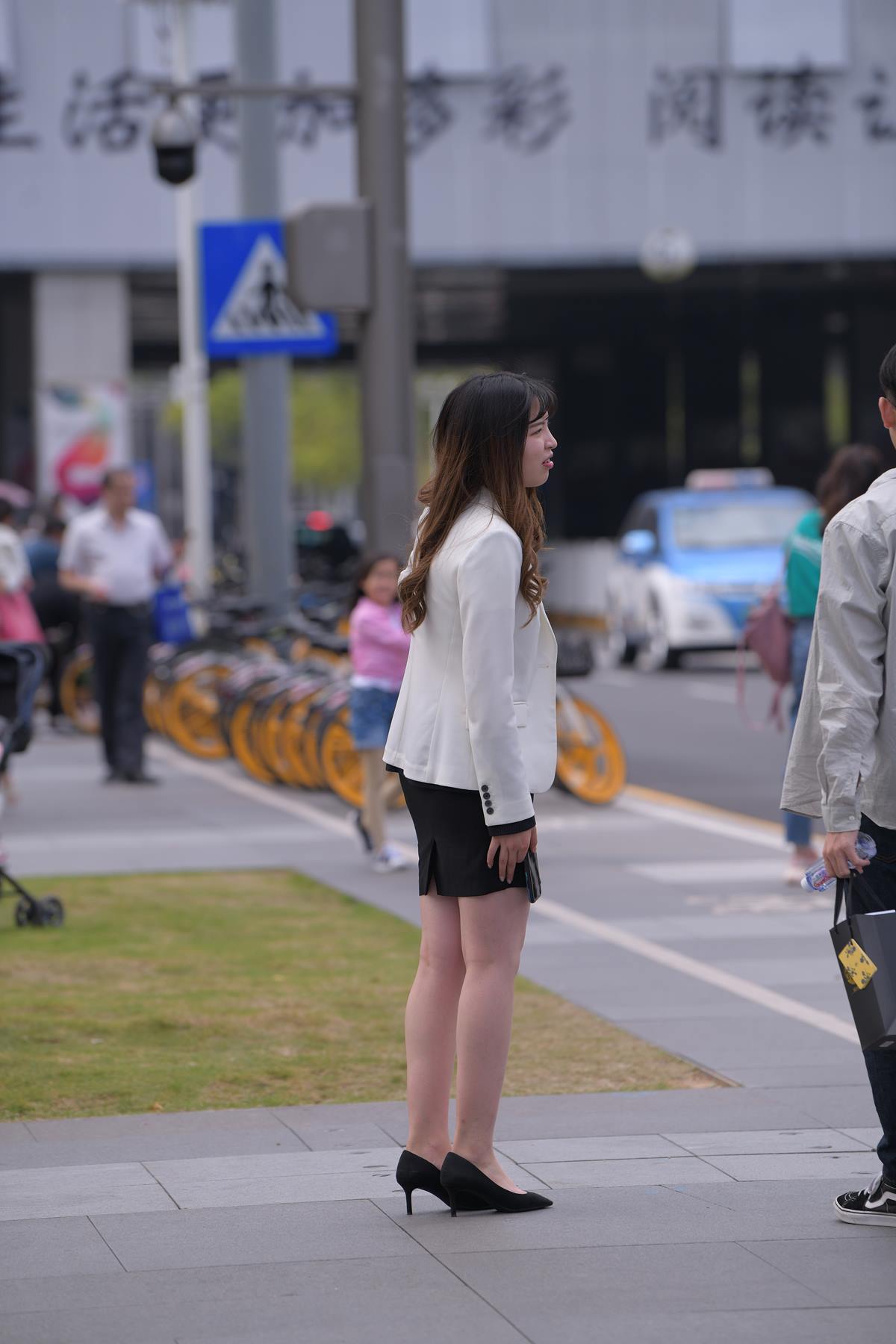 精选街拍作品 NO.5565 黑白搭配OL[62P/98MB]插图2