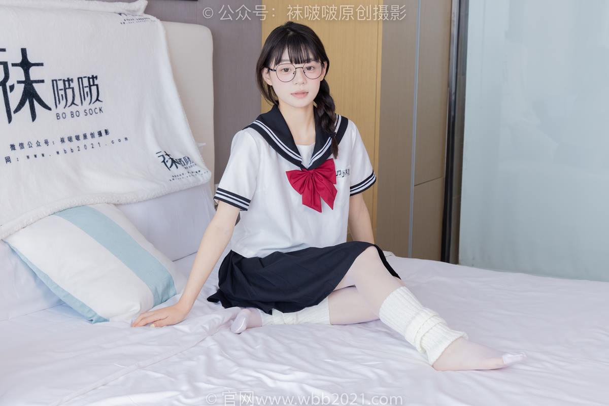 [BoBoSocks袜啵啵]NO.548 糯米-运动鞋、堆堆袜套、薄白丝、jk至服[145P/1V/6.08GB]插图