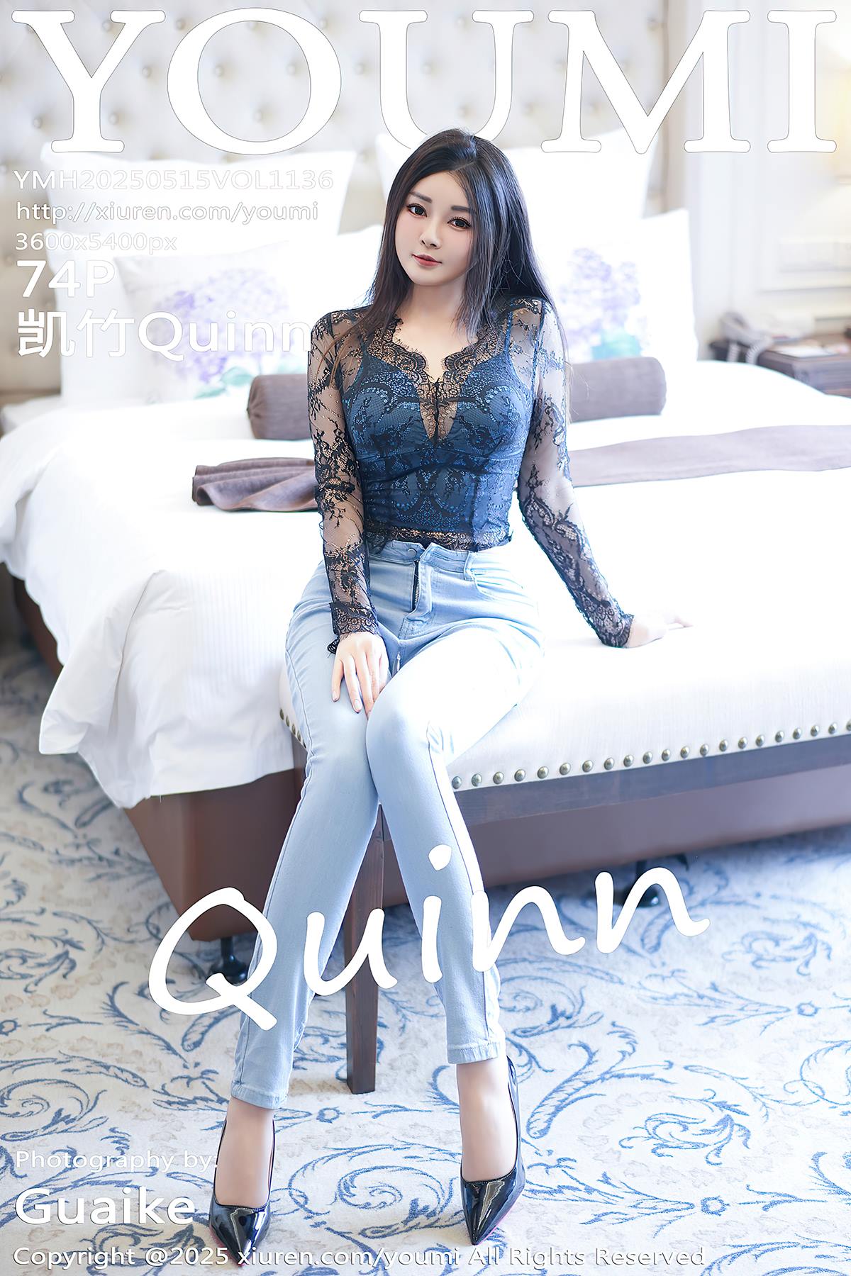 [YouMi尤蜜荟]2025.05.15 VOL.1136 凯竹Quinn[74+1P/660MB]插图