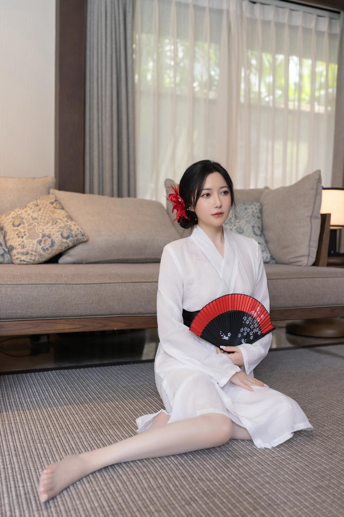 秀人名模鱼子酱Fish《寂》写真[122P/1.42GB]插图1
