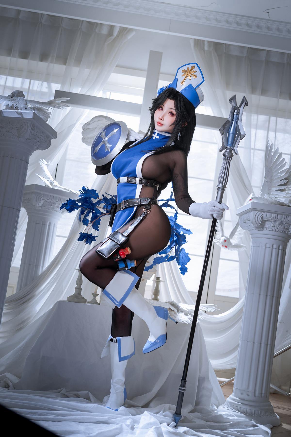 rioko凉凉子(肉扣热热子) – Nikke胜利女神 梅登冰玫瑰[30P/345MB]插图1