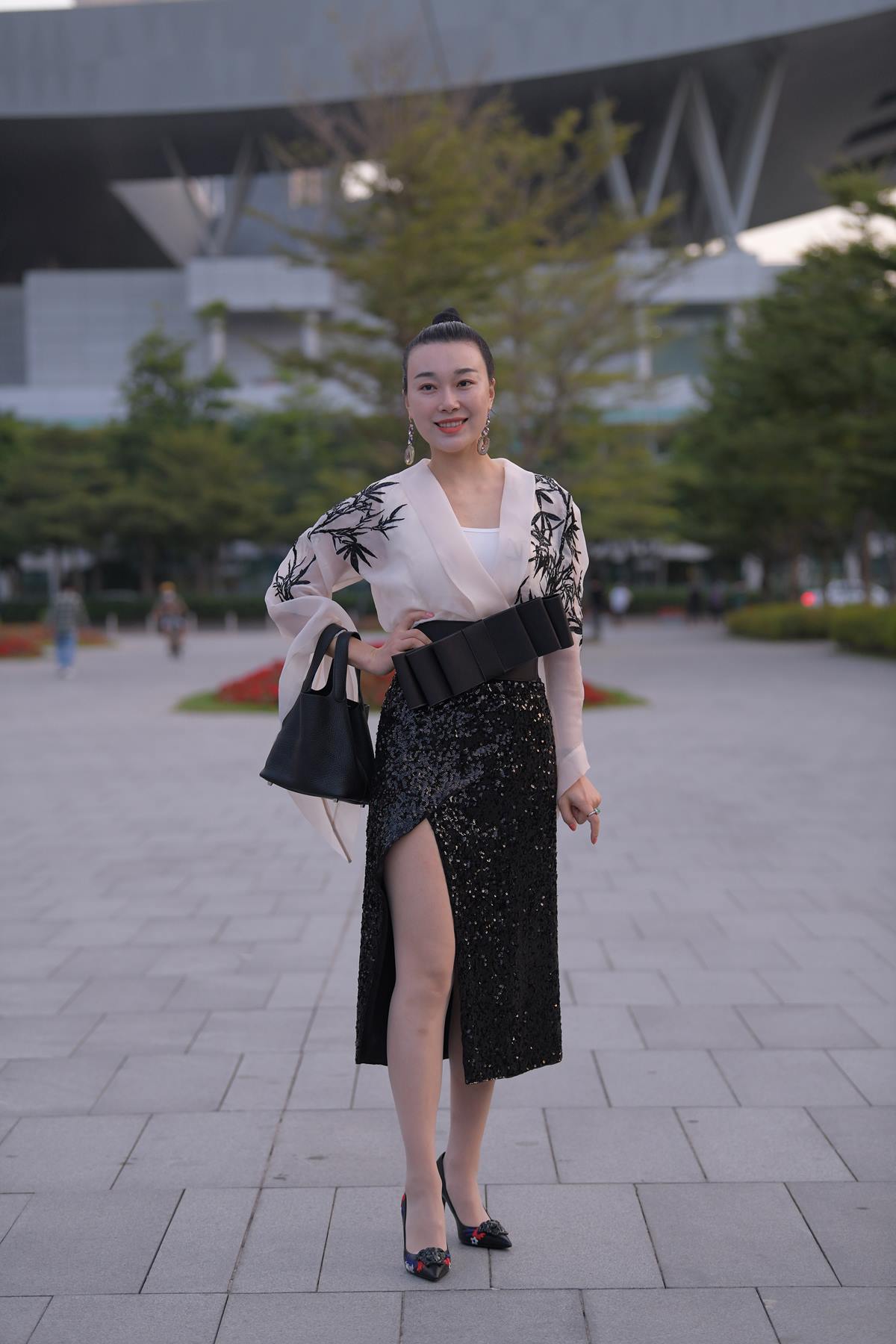 精选街拍作品 NO.5648 温婉黑白搭配[66P/158MB]插图3