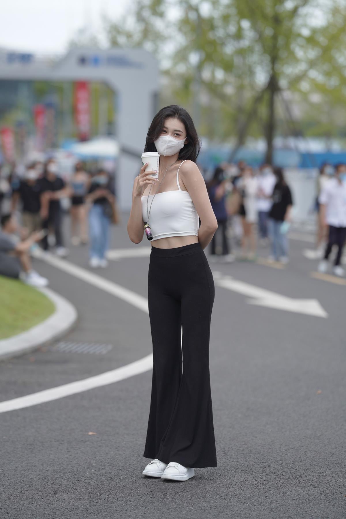 精选街拍作品 NO.5731 黑白搭配好身材[30P/63MB]插图3