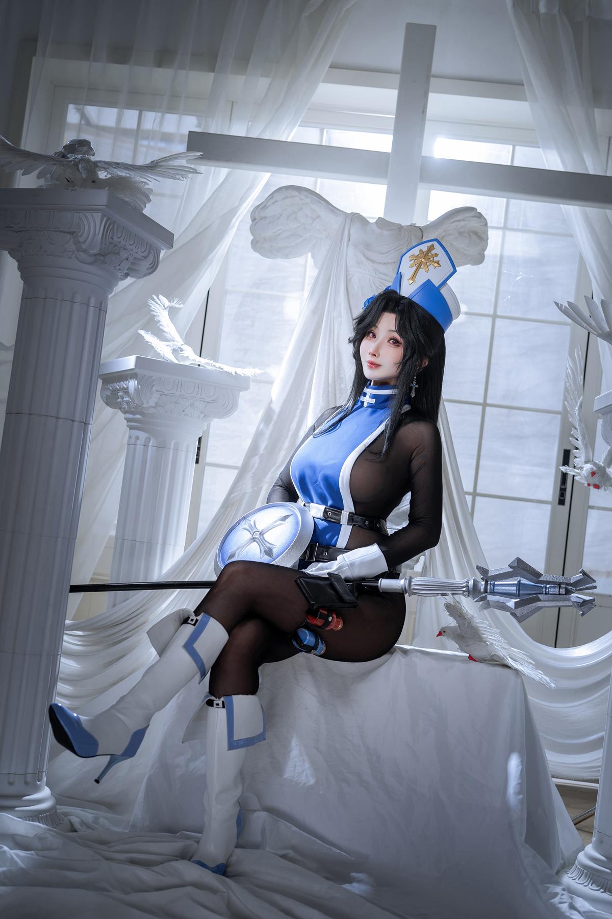 rioko凉凉子(肉扣热热子) – Nikke胜利女神 梅登冰玫瑰[30P/345MB]插图2