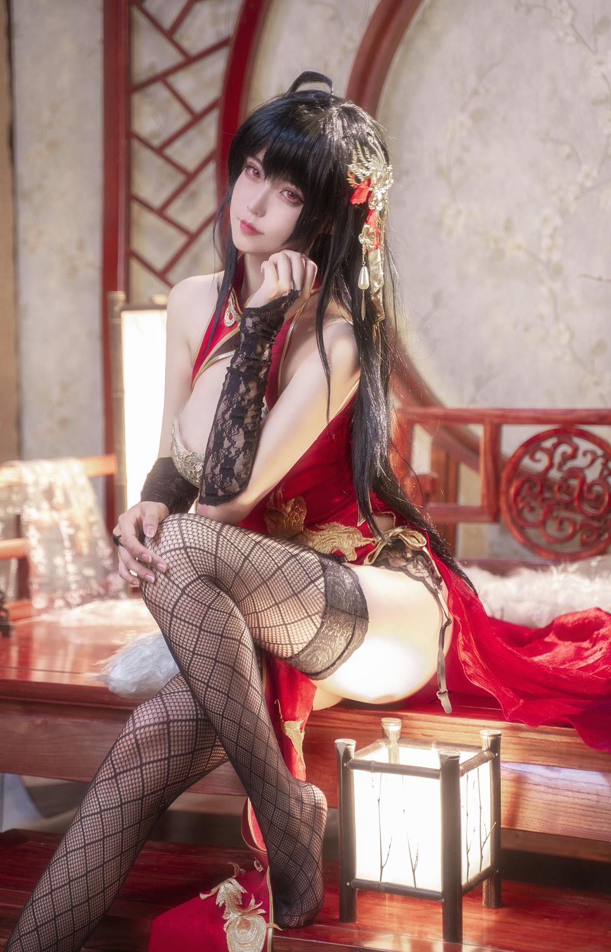 Seya-狮砸 – 碧蓝航线 大凤 旗袍[14P/149MB]插图2
