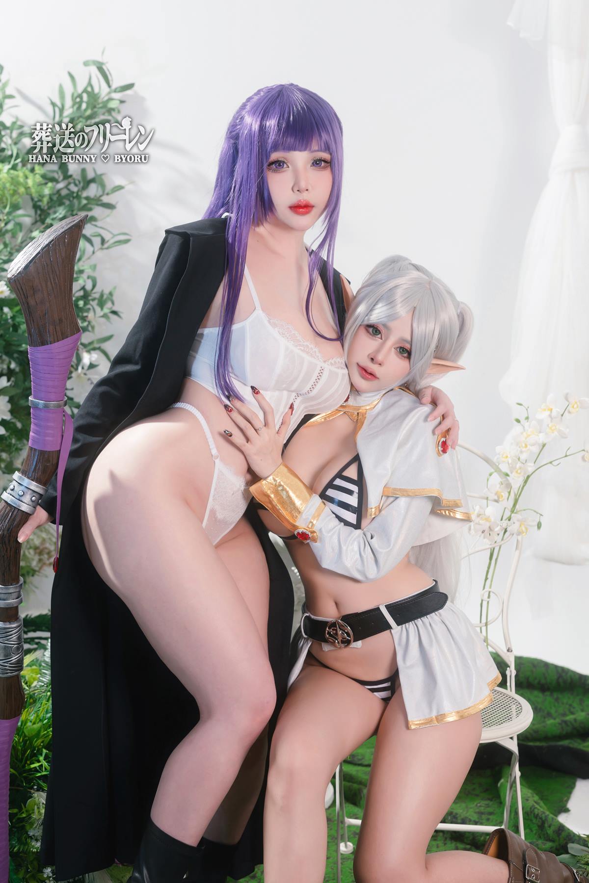 日本姓感罗莉Byoru & Hana Bunny – 葬送のフリーレン[24P/255MB]插图