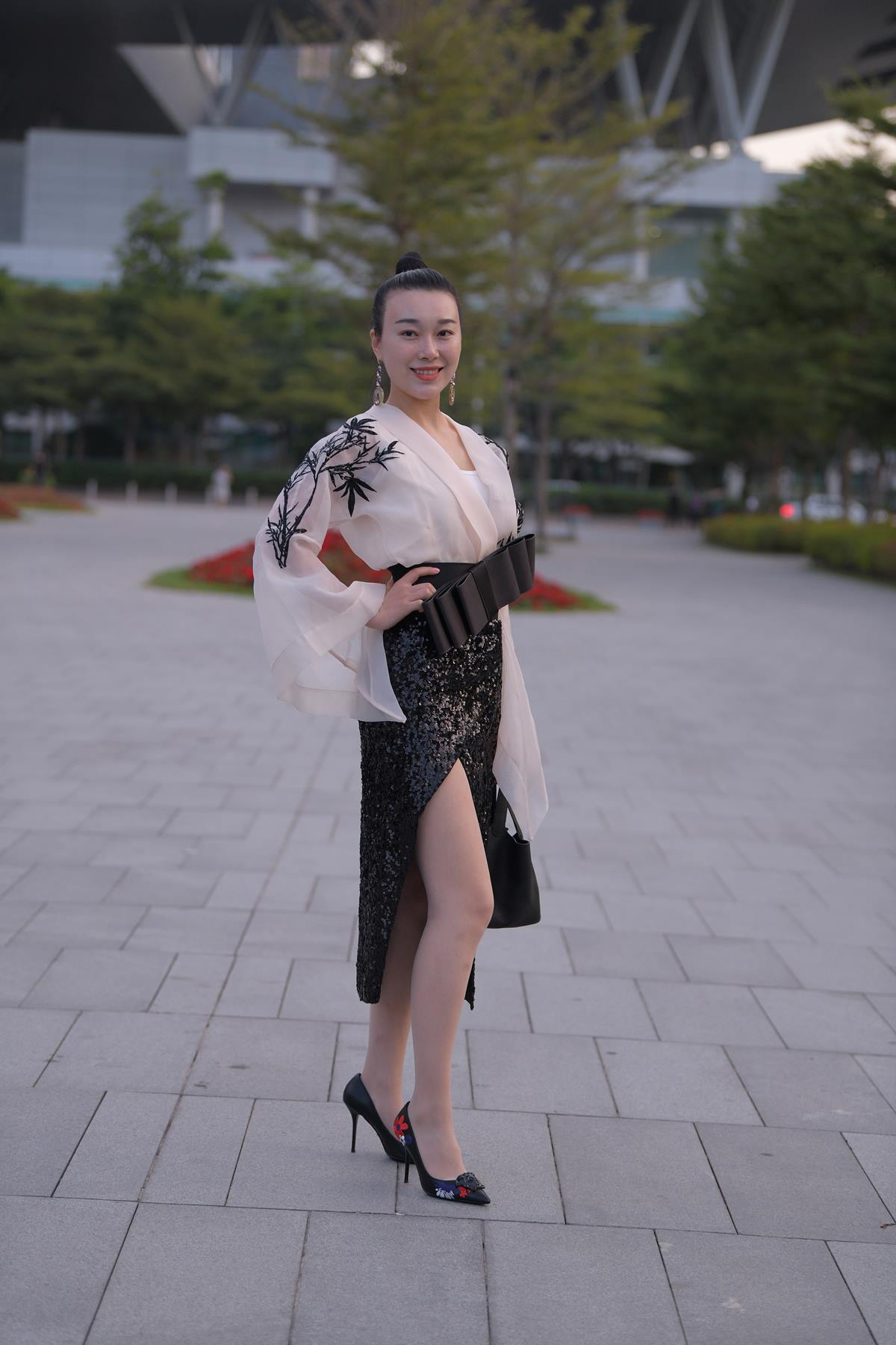 精选街拍作品 NO.5648 温婉黑白搭配[66P/158MB]插图