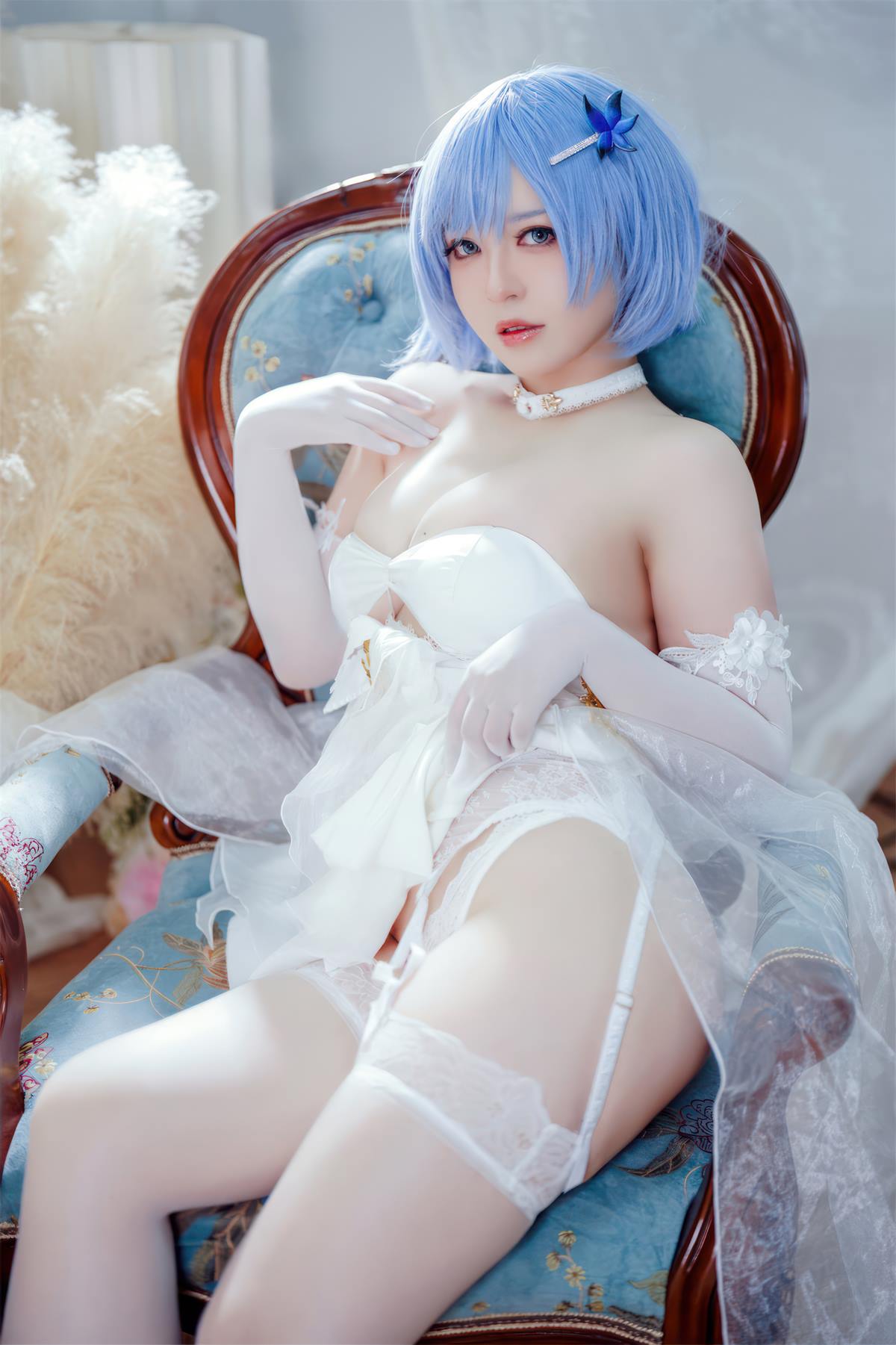 半半子 – 碧蓝航线 恰巴耶夫 白骑兵的旋律 礼服[64P/2V/306MB]插图2