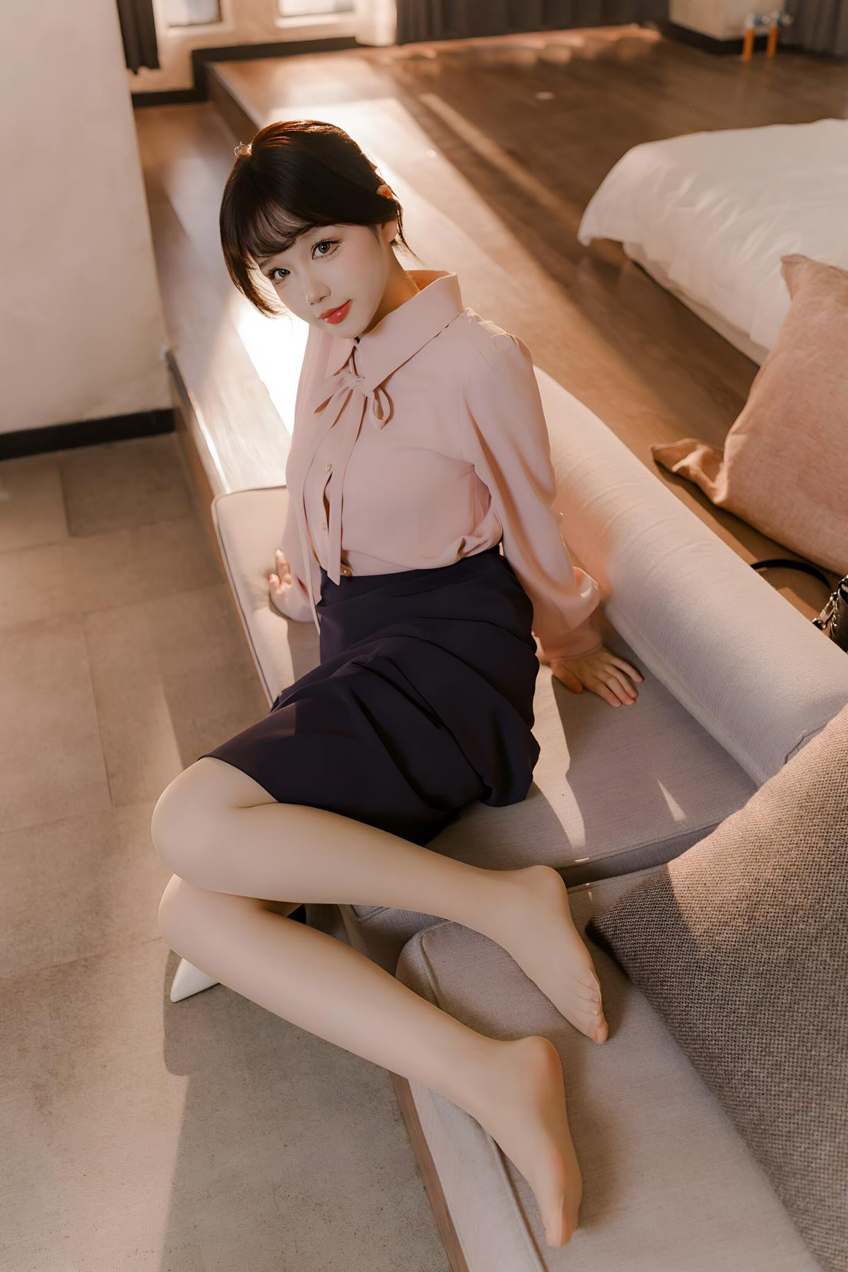 雪晴Astra – 肉丝通勤OL[71P/1V/1.36GB]插图3
