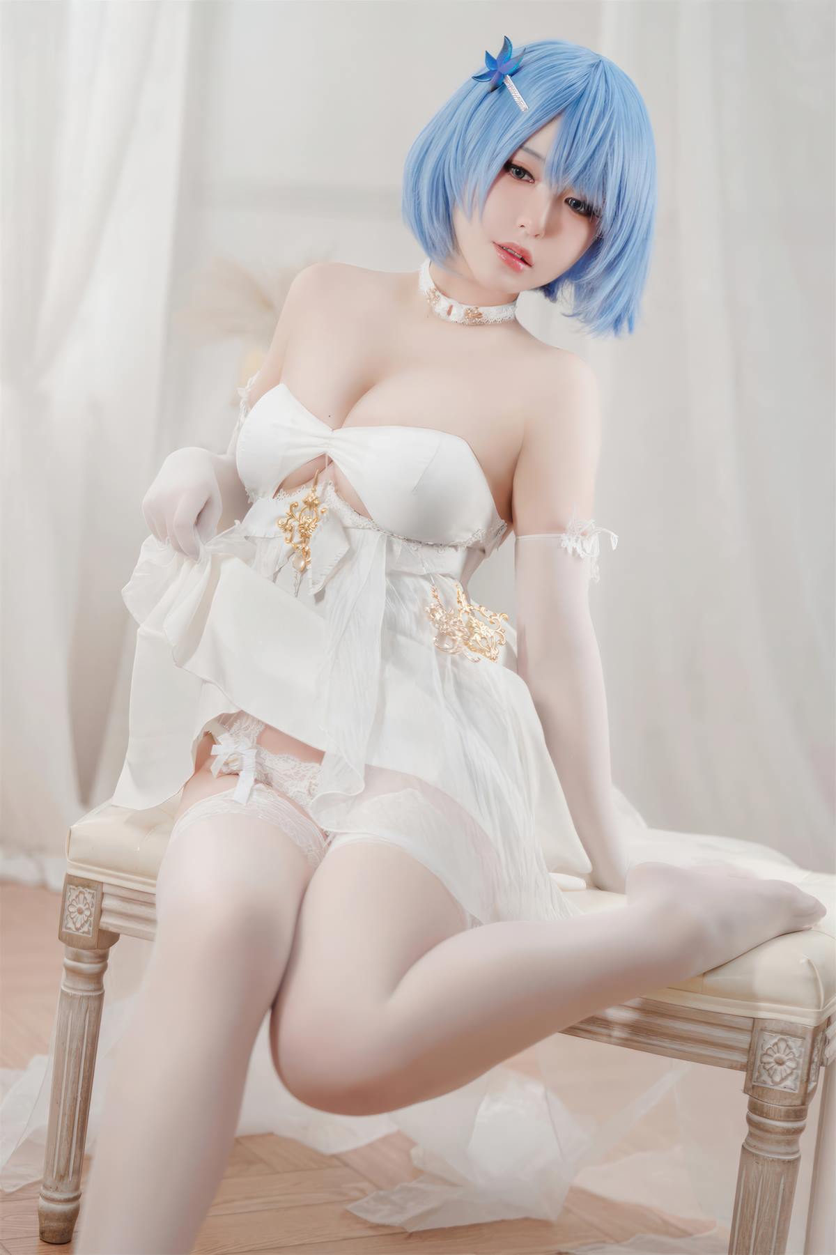 半半子 – 碧蓝航线 恰巴耶夫 白骑兵的旋律 礼服[64P/2V/306MB]插图3