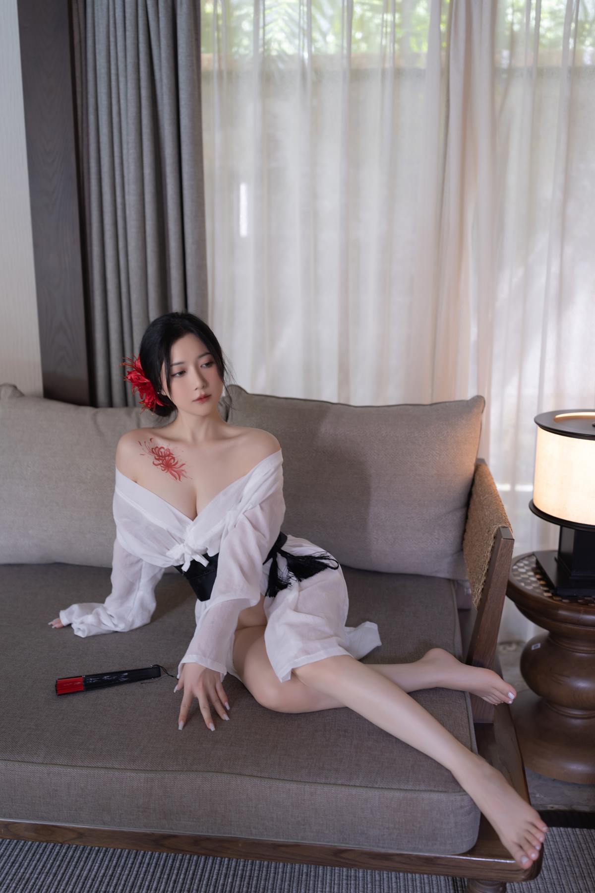 秀人名模鱼子酱Fish《寂》写真[122P/1.42GB]插图
