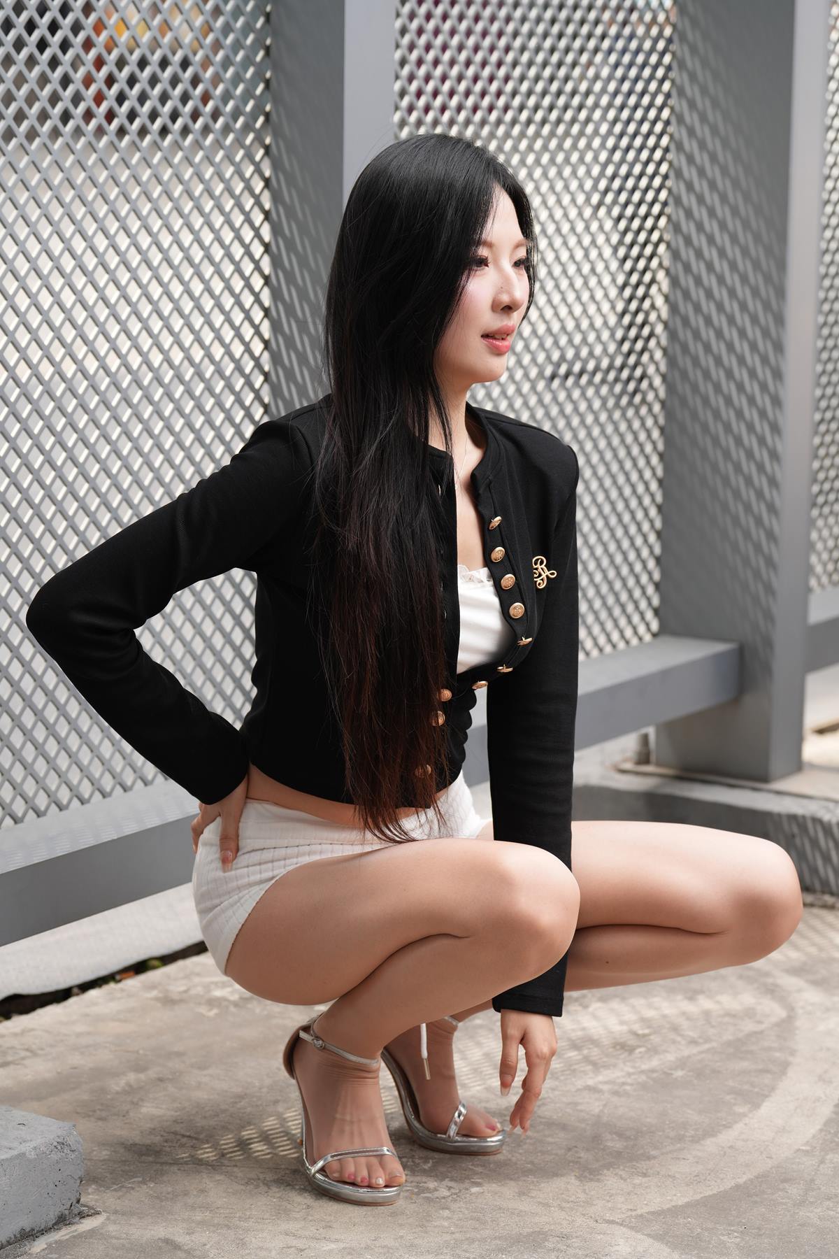 精选街拍作品 NO.5634 极品肉色丝凉高[125P/369MB]插图2