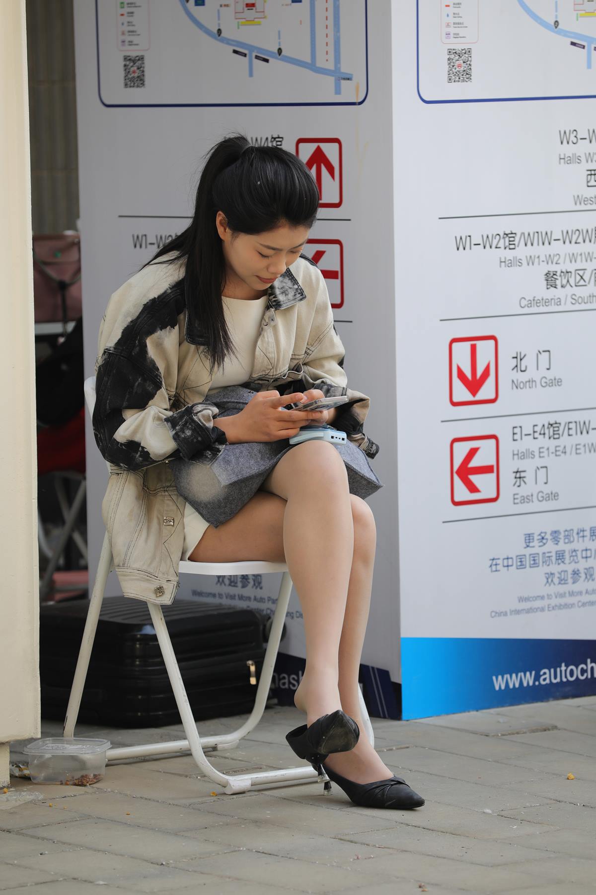 精选街拍作品 NO.5623 休息一下[77P/98MB]插图2