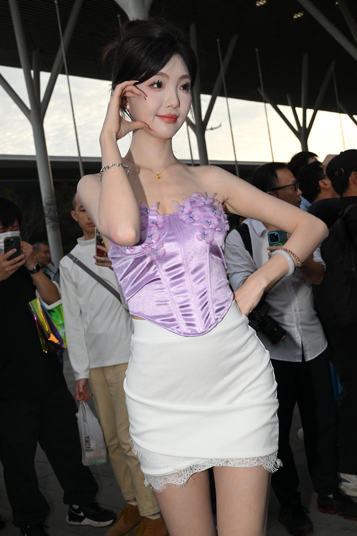 精选街拍作品 NO.5632 青春粉白搭配[81P/209MB]插图2