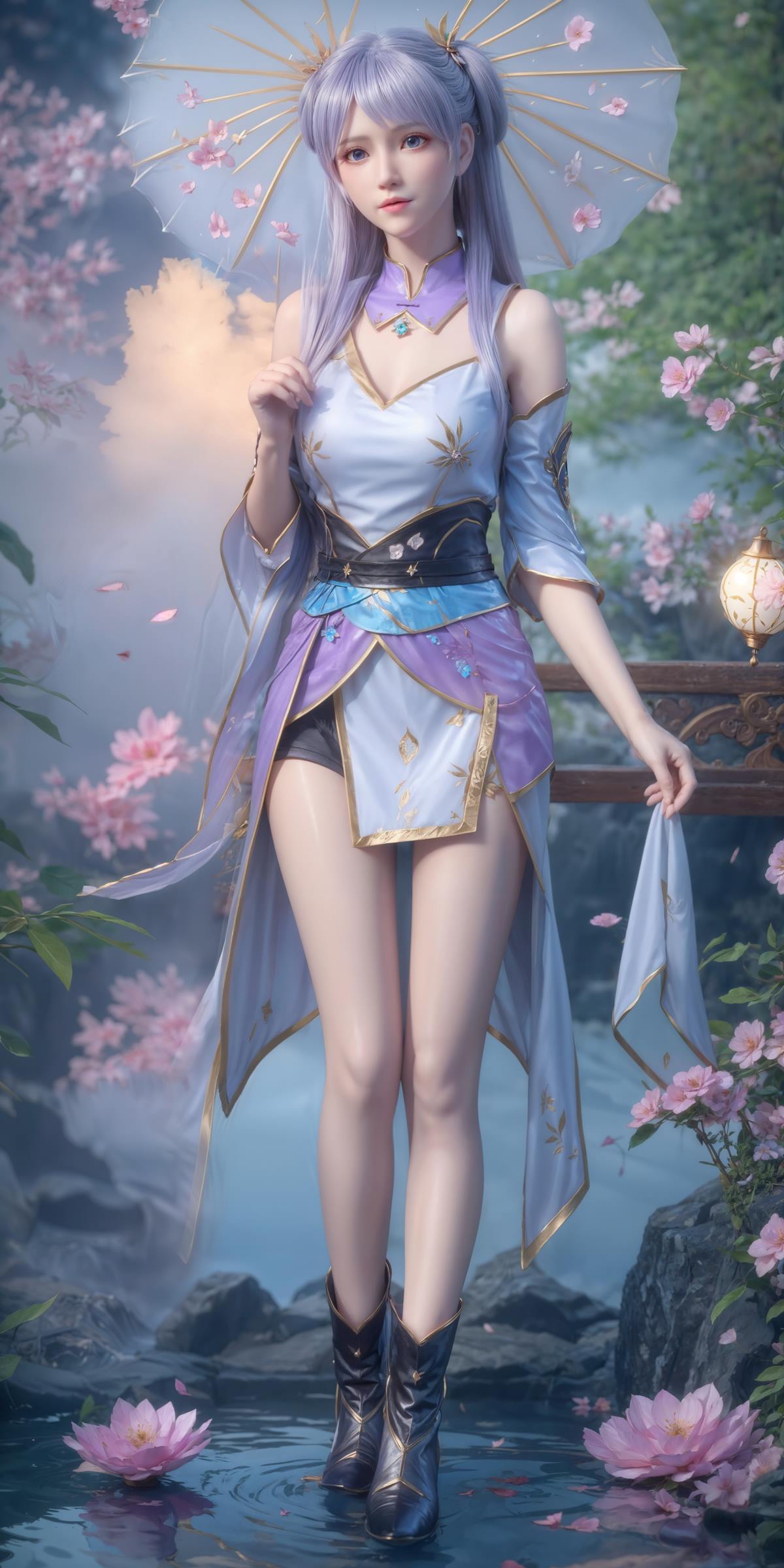 AI绘画 637 清月 韩雪[34P/114MB]插图3