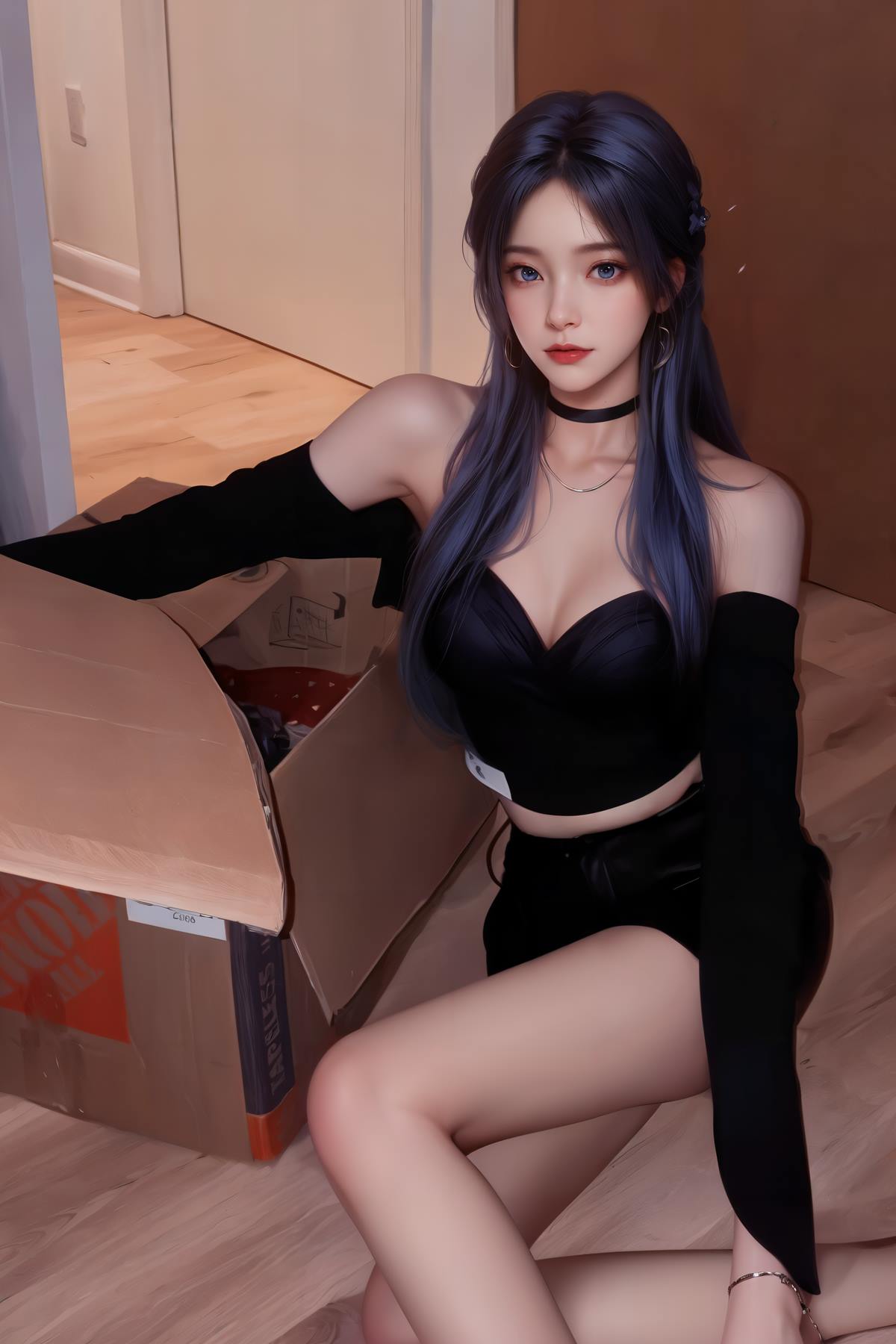 AI绘画 642 姬紫月（奈奈图包系列）[23P/332MB]插图