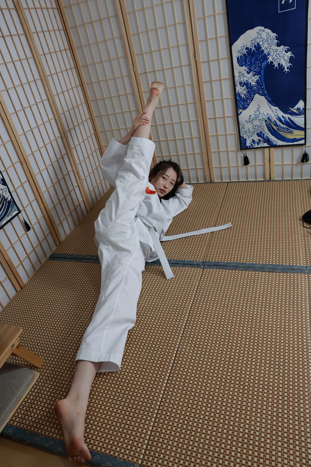 三禾摄影323期 小贝跆拳道服裸足[489P/2V/8.03G]插图