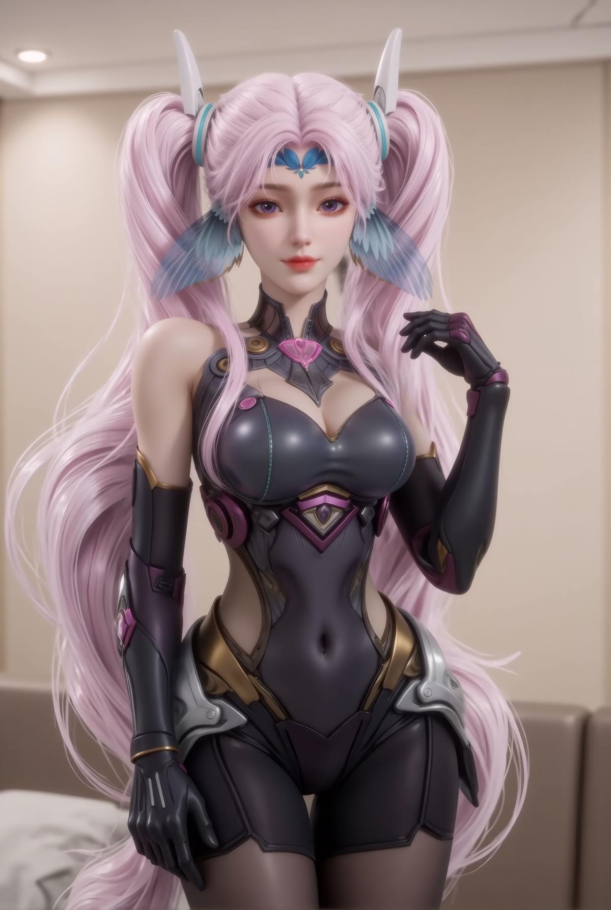 AI绘画 634 花开 吞噬星空-艾辰[110P/734MB]插图2