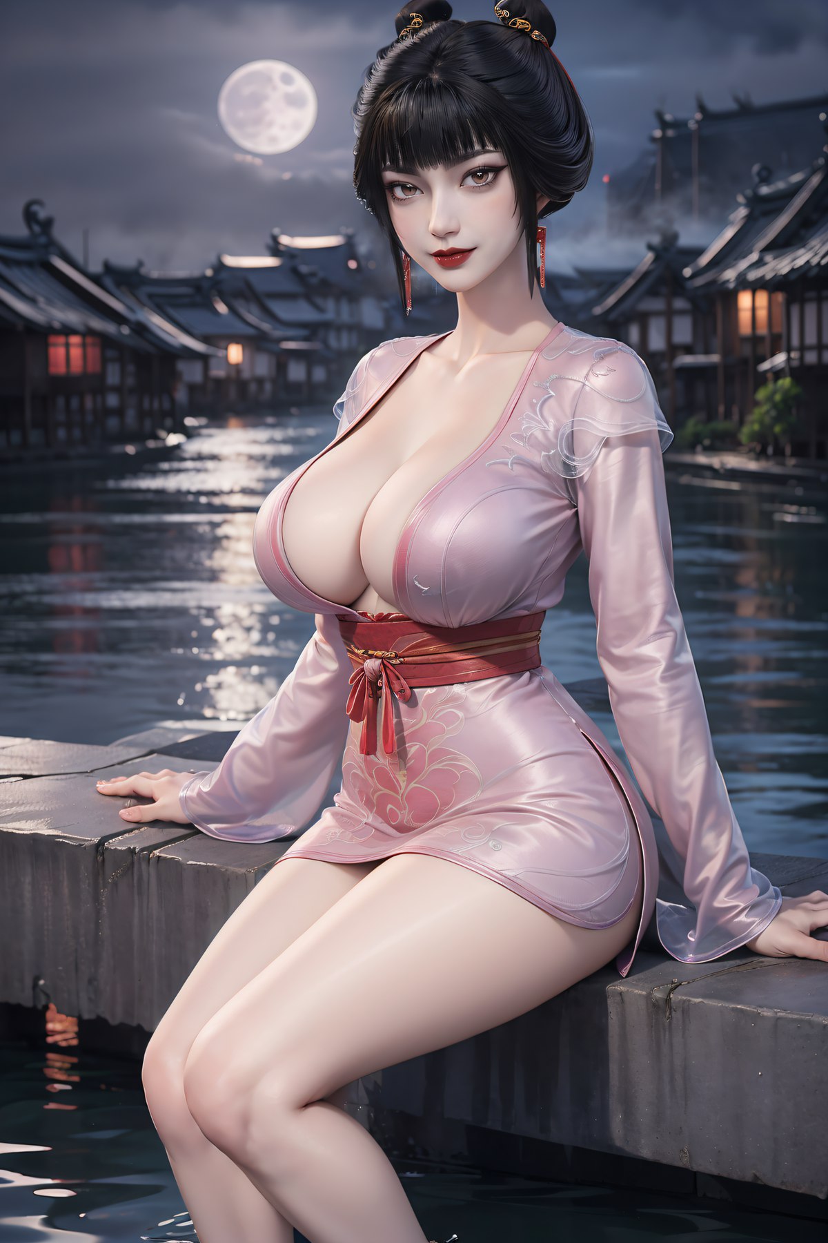 AI绘画 646 灵若 稚圭原皮裁剪[48P/246MB]插图2