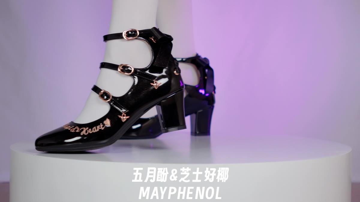 芝士好椰 – 优雅高跟 奇迹岛丘比特之心猫眼宝石 and 白[1V/223MB]插图3