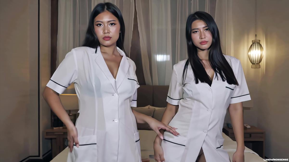 AI VIDEO 085 THE ANGEL’S SECRET FASHION SHOW #32 YOUR PRIVATE NURSES WILL HEAL YA[4K1V/366MB]插图1