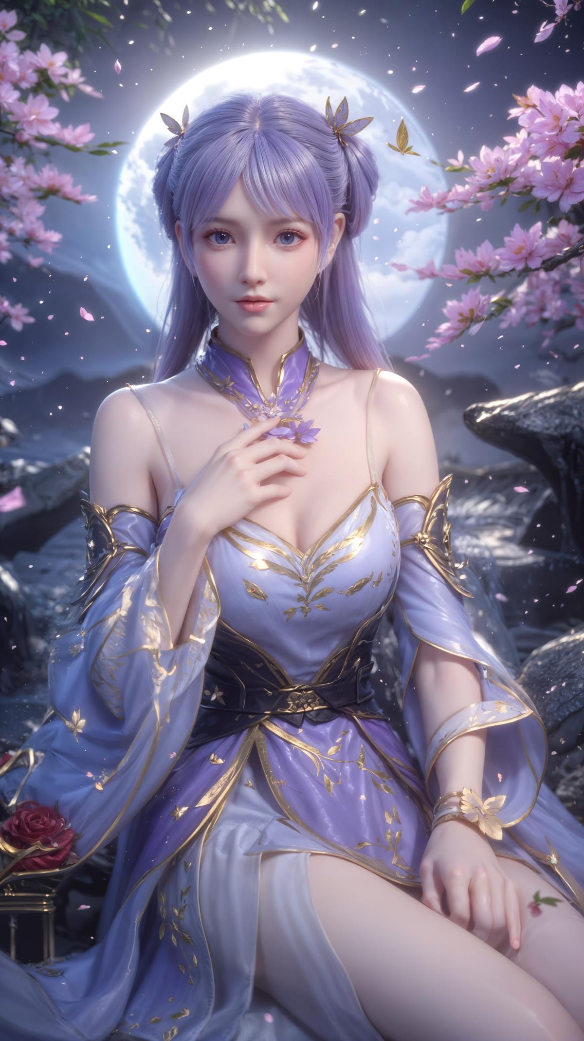 AI绘画 637 清月 韩雪[34P/114MB]插图