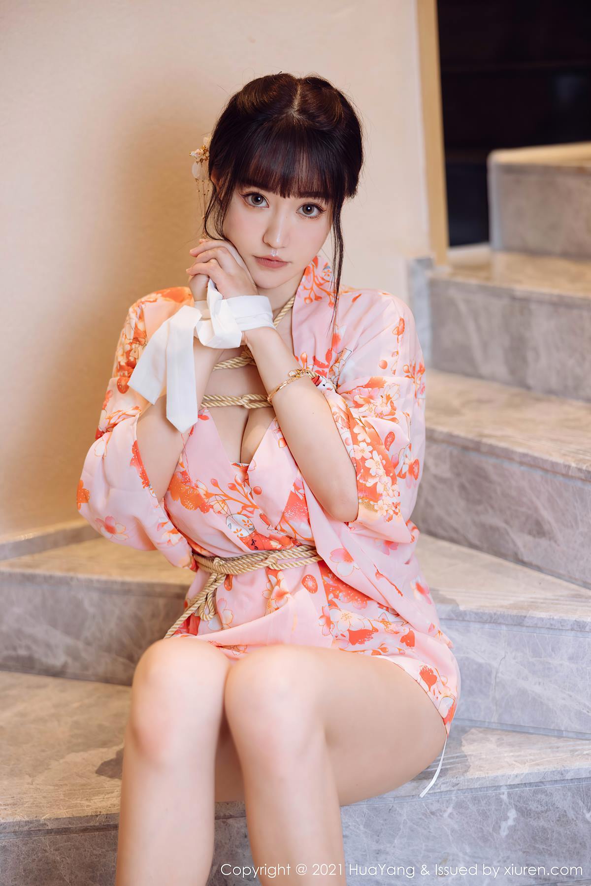 补发 [HuaYang花漾show]2021.11.12 VOL.463 朱可儿Flower[61+1P/572MB]插图3
