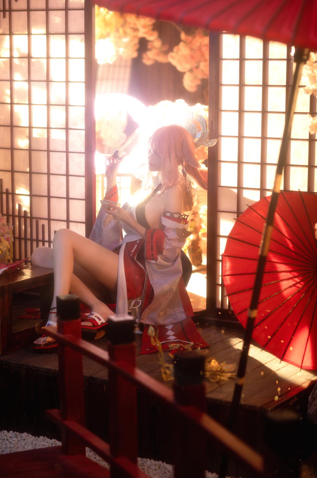 花兮_honoka – 原神 八重神子[11P/137MB]插图2