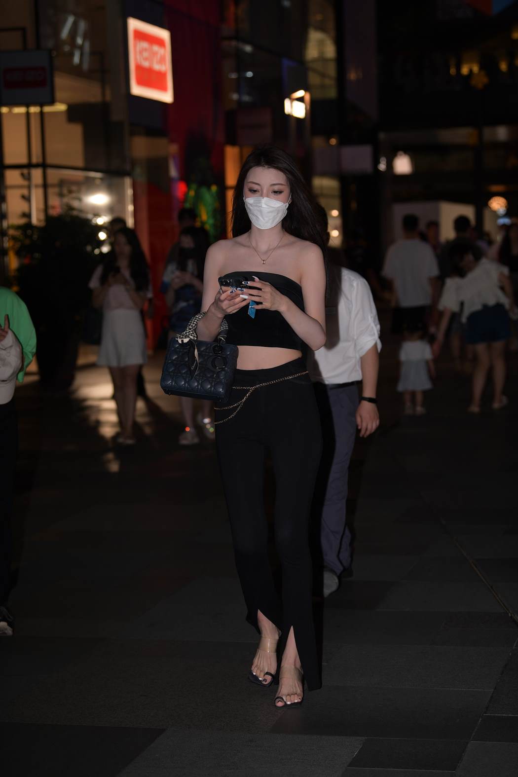 精选街拍作品 NO.5891 修身黑色系[59P/117MB]插图