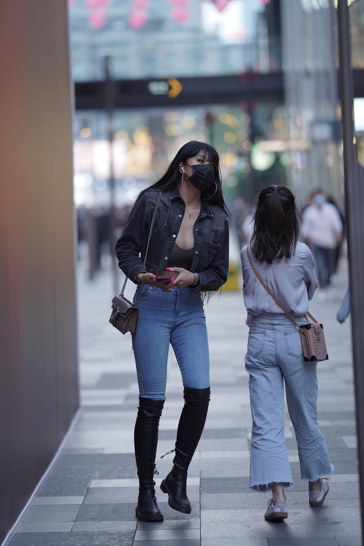 精选街拍作品 NO.5827 长靴牛仔[33P/106MB]插图