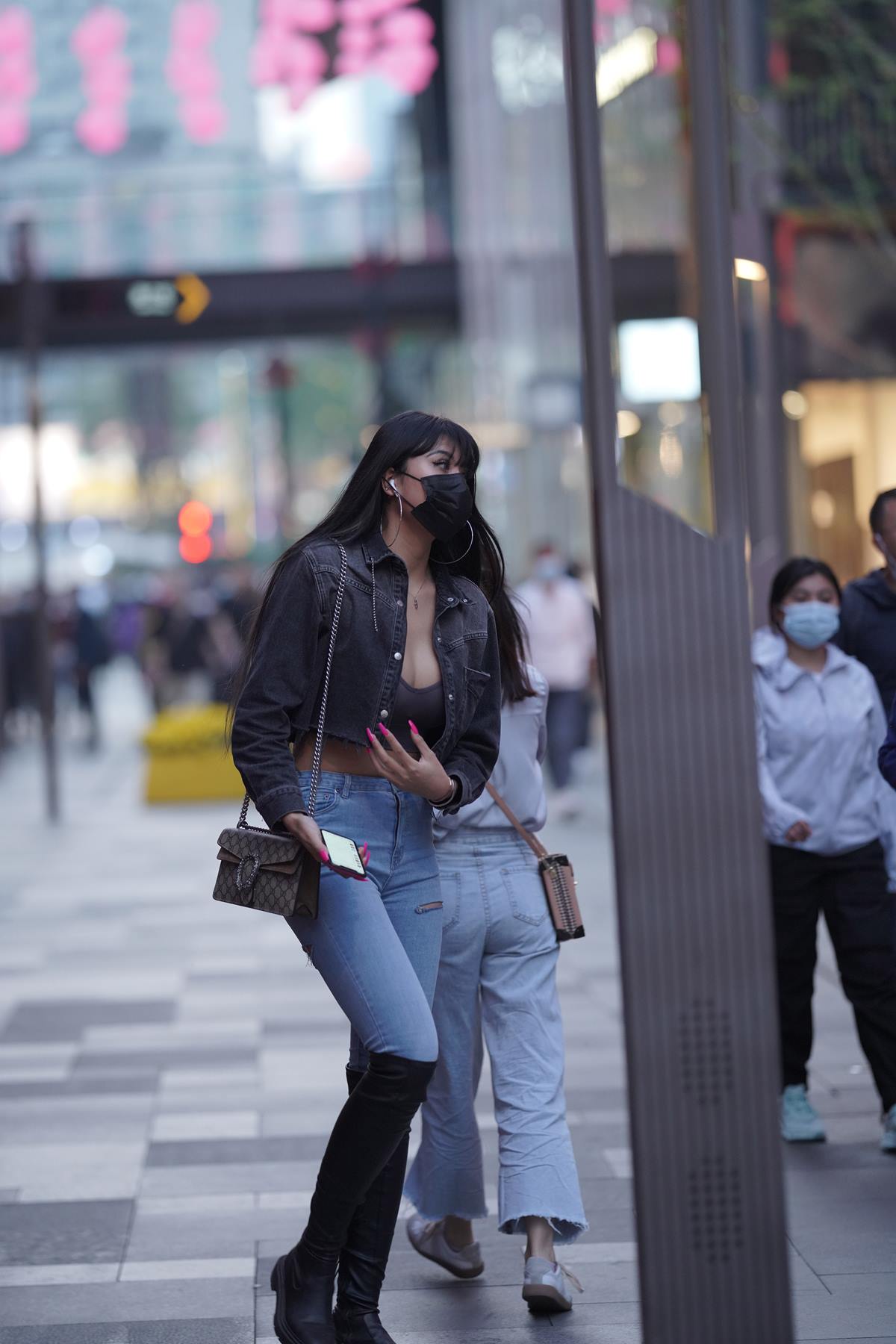 精选街拍作品 NO.5827 长靴牛仔[33P/106MB]插图1