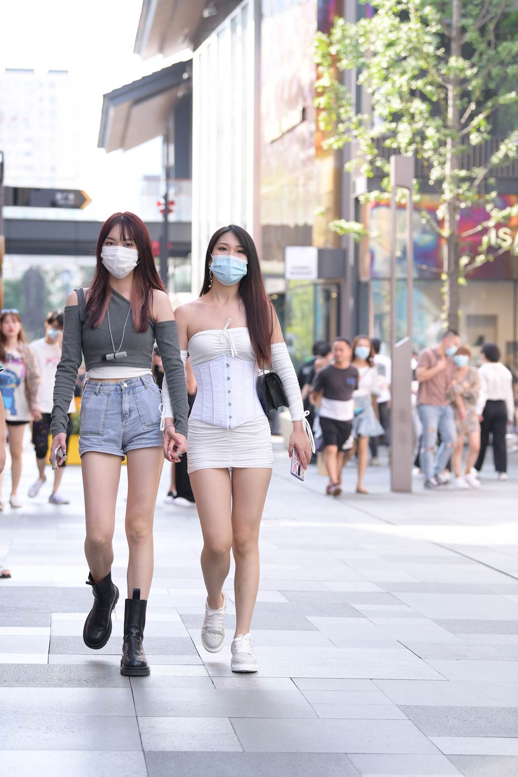 精选街拍作品 NO.5861 青春靓丽短裤短裙[128P/294MB]插图