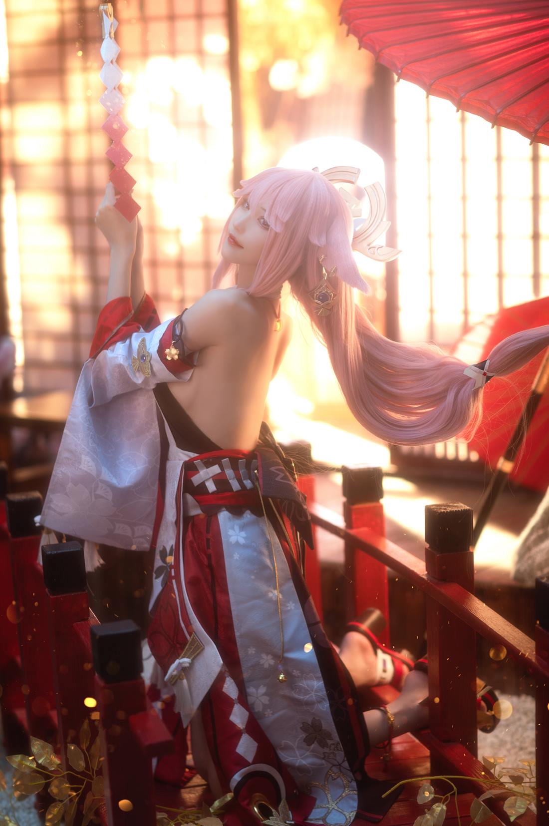 花兮_honoka – 原神 八重神子[11P/137MB]插图3