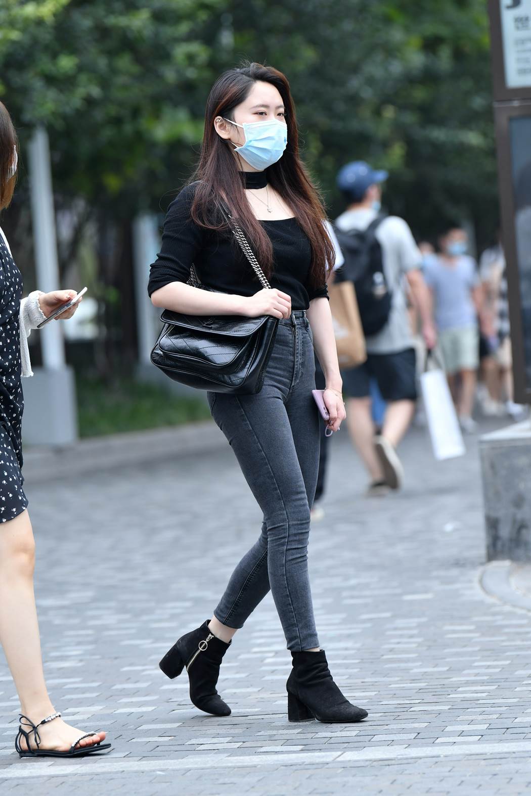 精选街拍作品 NO.5859 短靴牛仔经典搭配[35P/71MB]插图