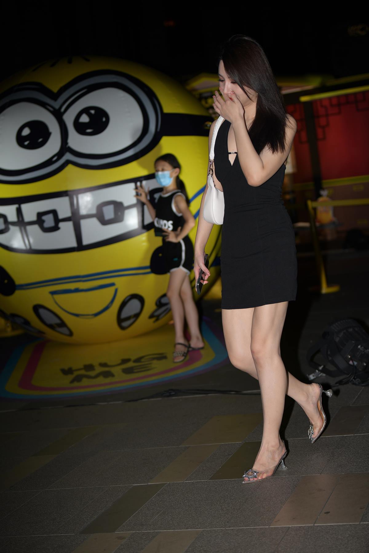 精选街拍作品 NO.5785 气质黑色包屯裙[124P/203MB]插图