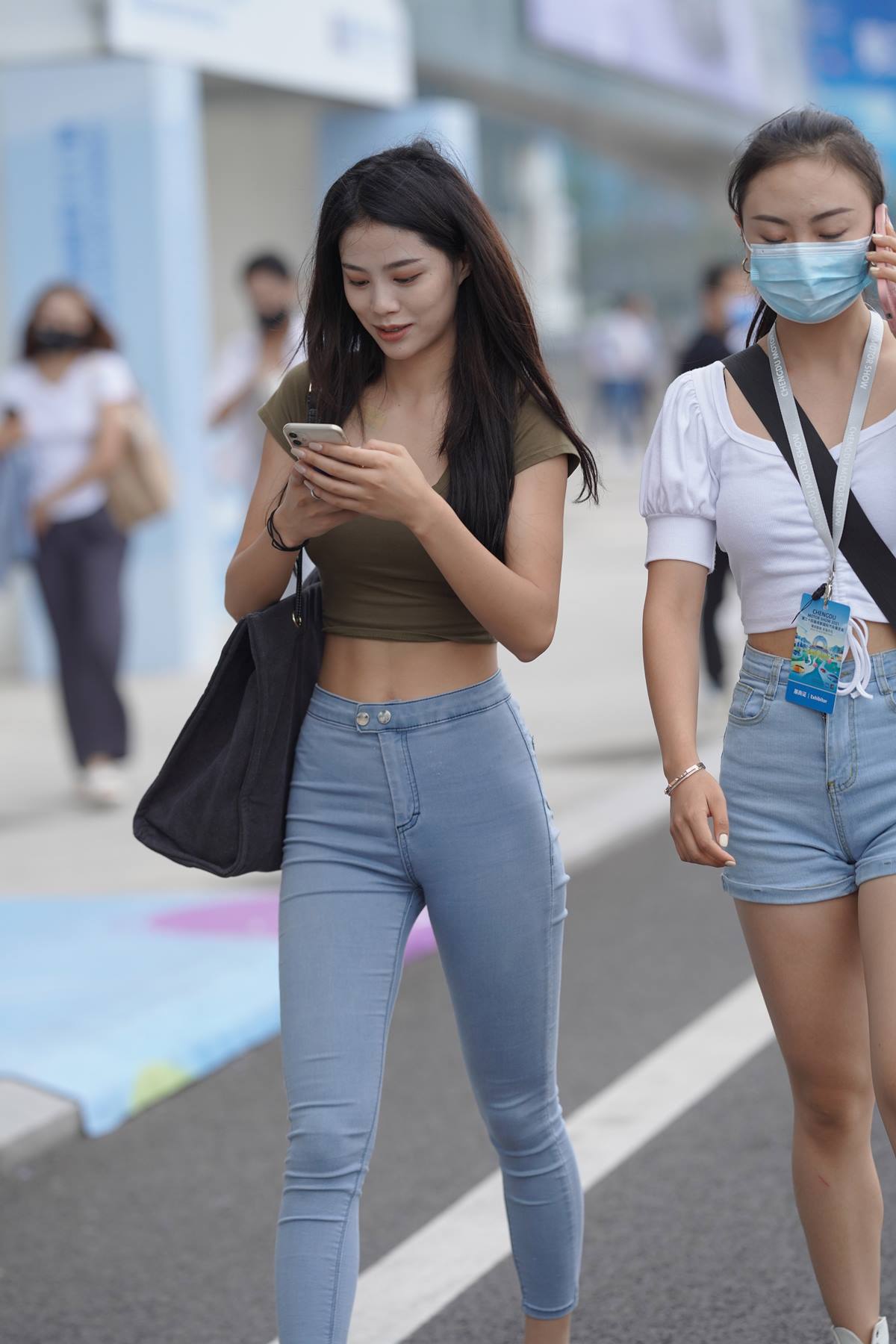 精选街拍作品 NO.5829 青春牛仔裤[25P/67MB]插图