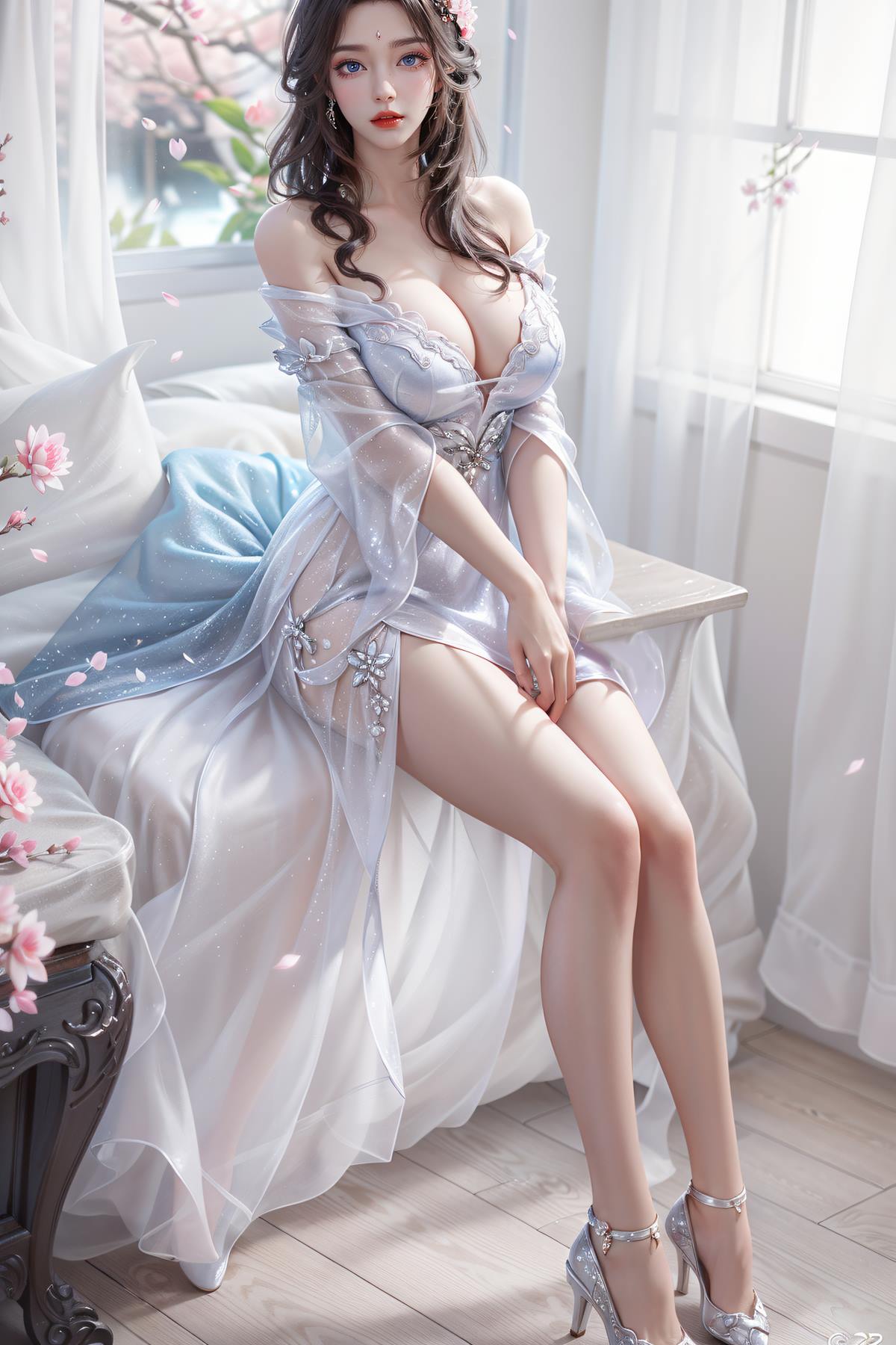 AI绘画 688 完美世界-月婵[36P/204M]插图1