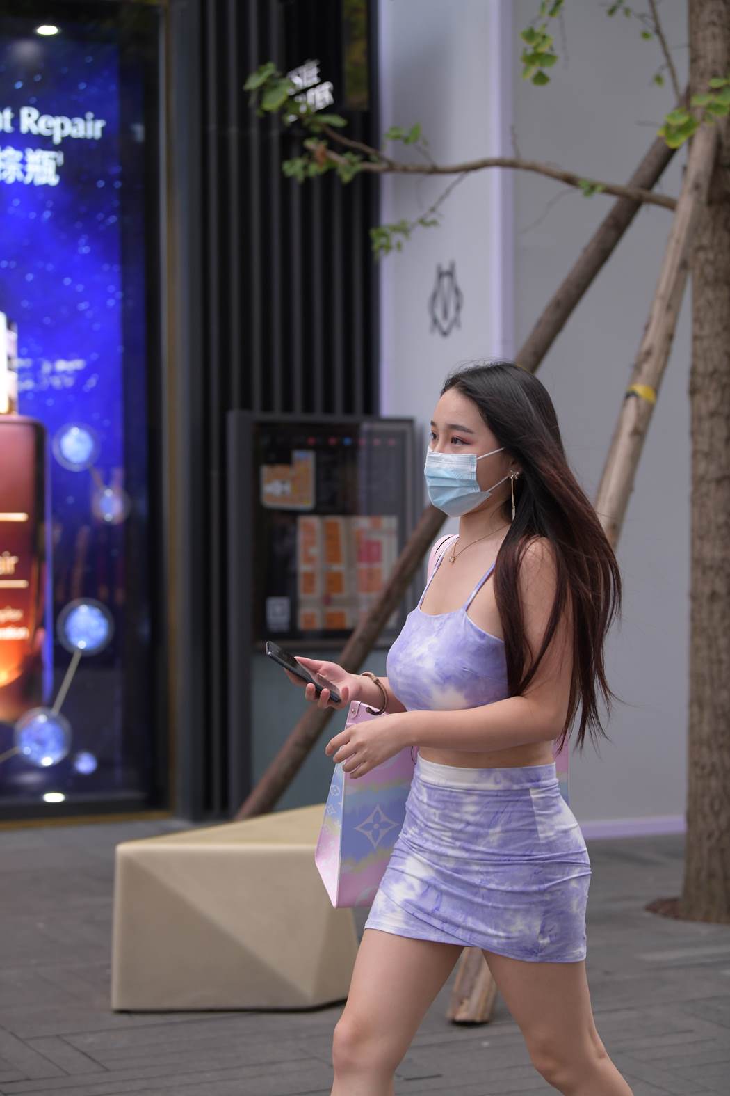 精选街拍作品 NO.5892 晕染风套装裙[100P/182MB]插图