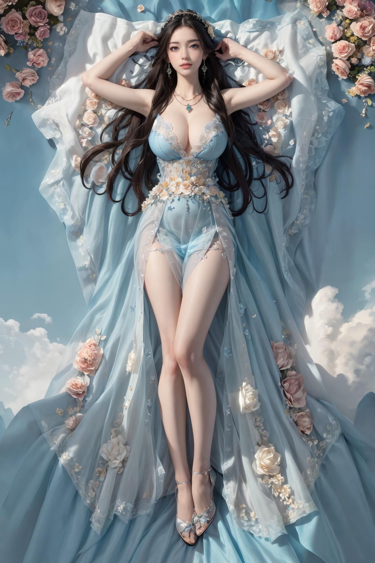 AI绘画 658 完美世界-叶倾仙[47P/101M]插图1