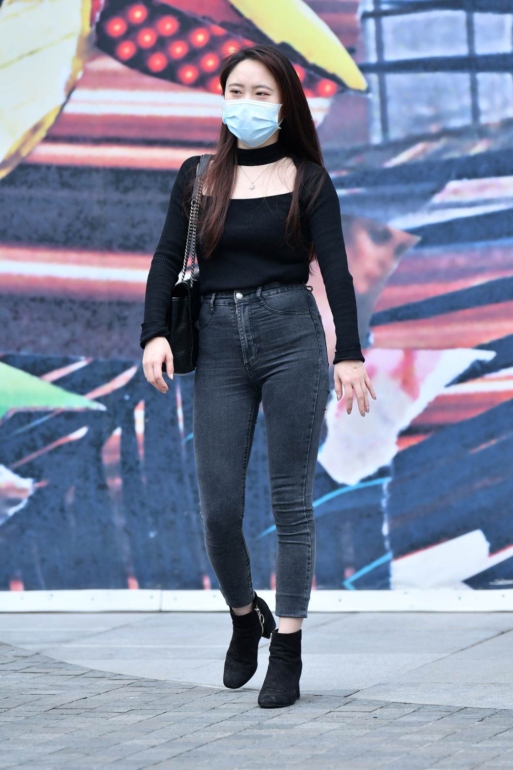 精选街拍作品 NO.5859 短靴牛仔经典搭配[35P/71MB]插图1