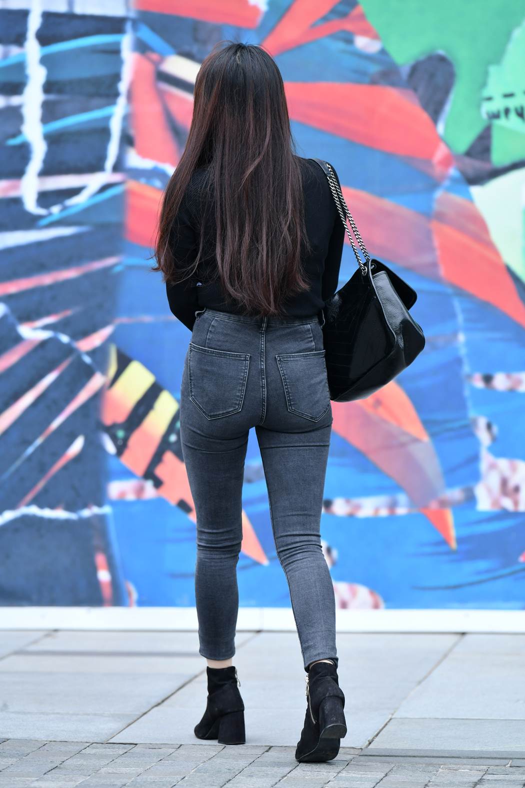 精选街拍作品 NO.5859 短靴牛仔经典搭配[35P/71MB]插图2