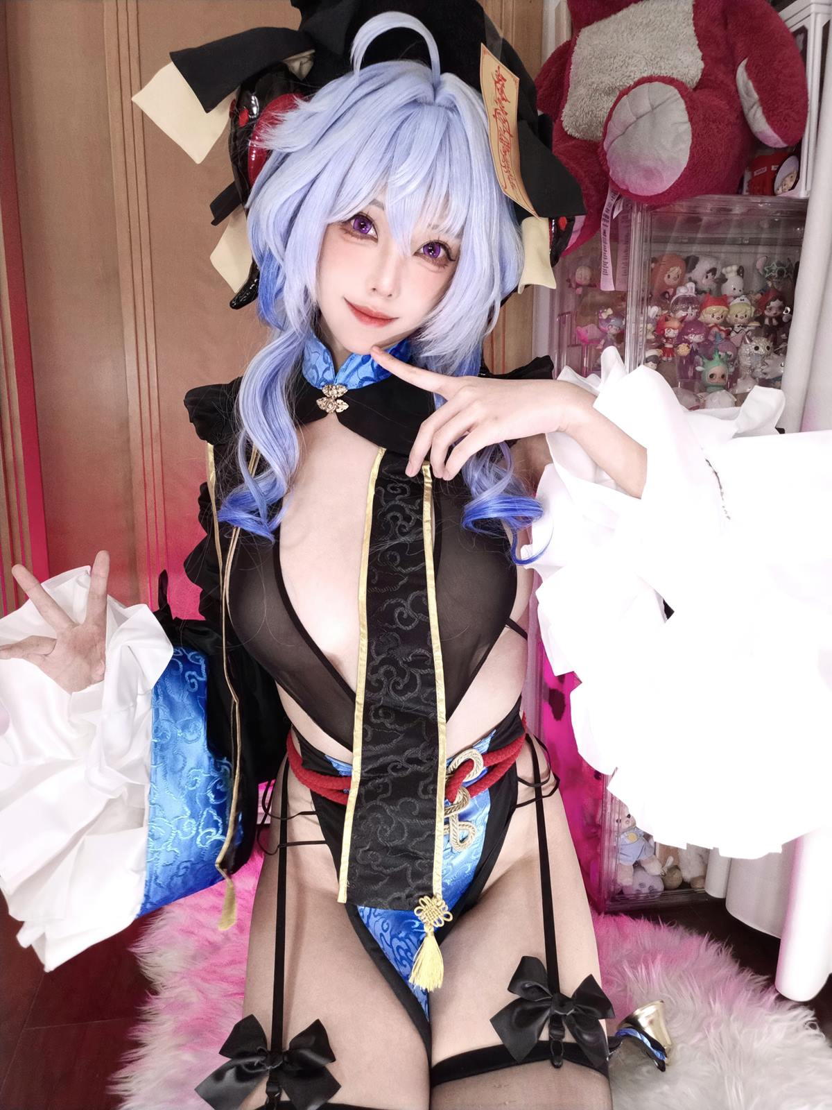 蜜汁猫裘 – 原神甘雨 国风小僵尸[47P/242MB]插图1