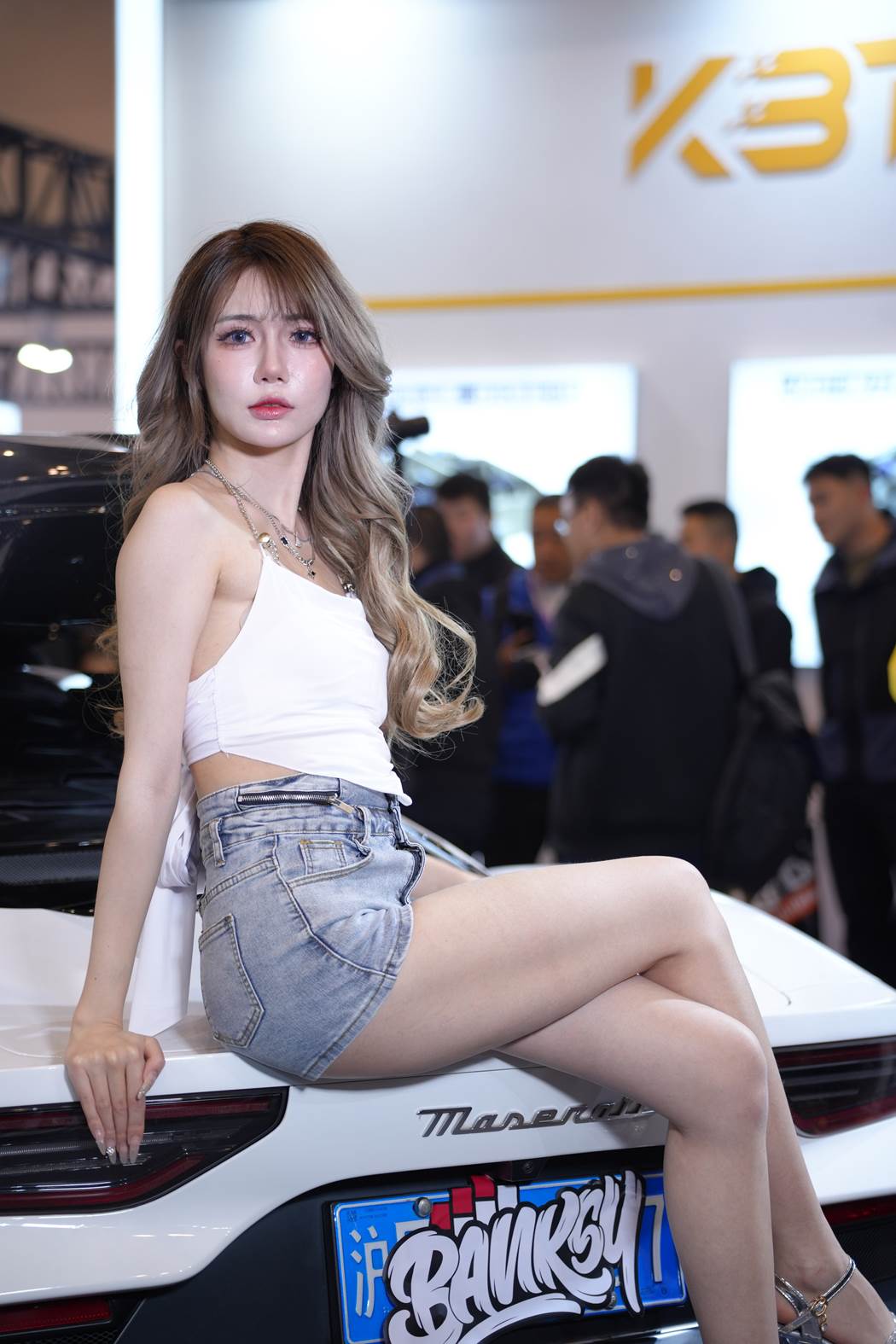 精选街拍作品 NO.5886 靓丽车模集[134P/199MB]插图2