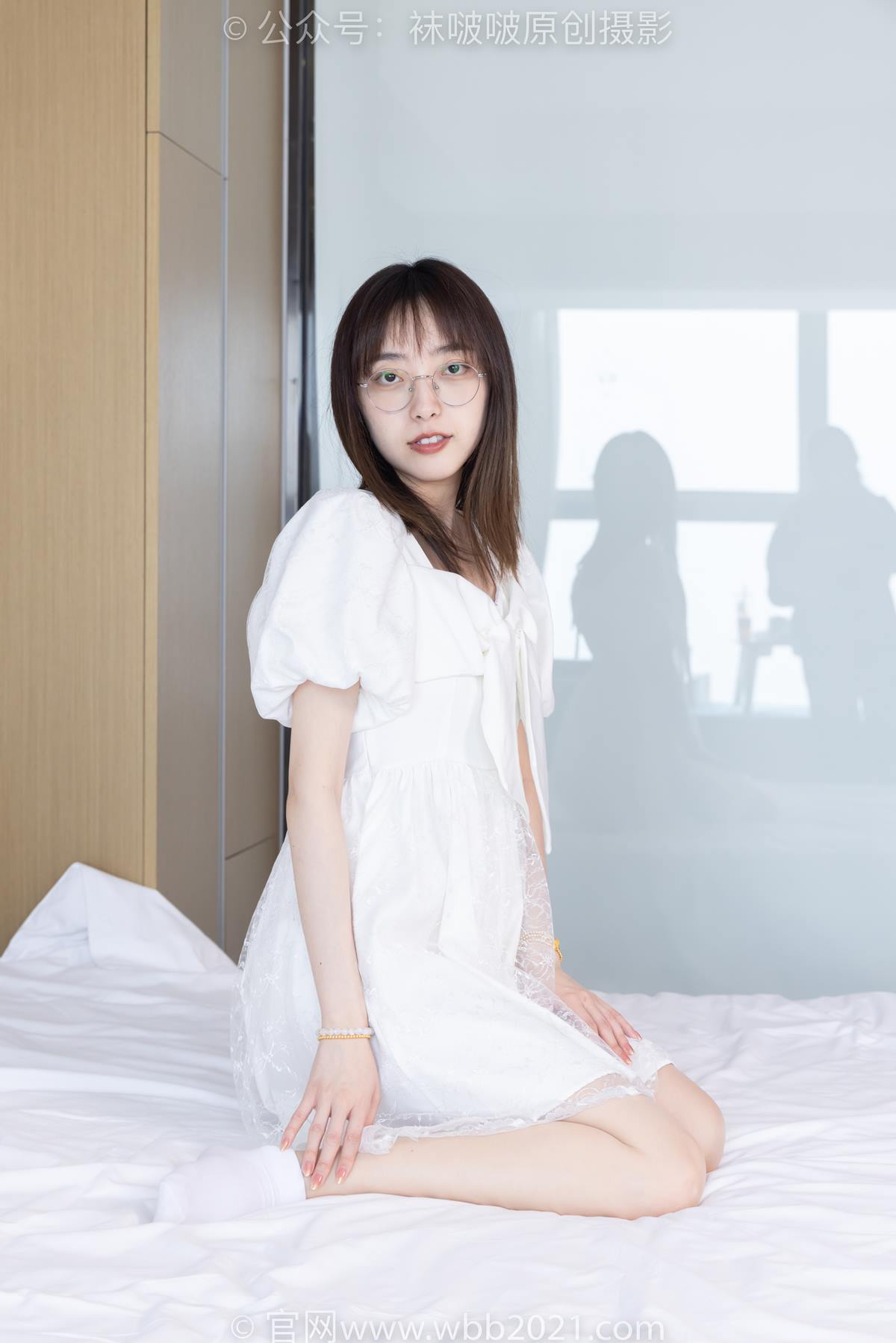 [BoBoSocks袜啵啵]NO.574 稚予-板鞋、白棉袜、薄肉丝[150P/1V/5.37GB]插图